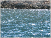 Wunderschnes blaues Mittelmeer